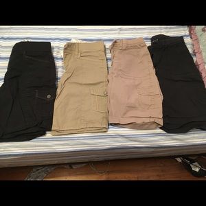 Four pair of ladies casual shorts